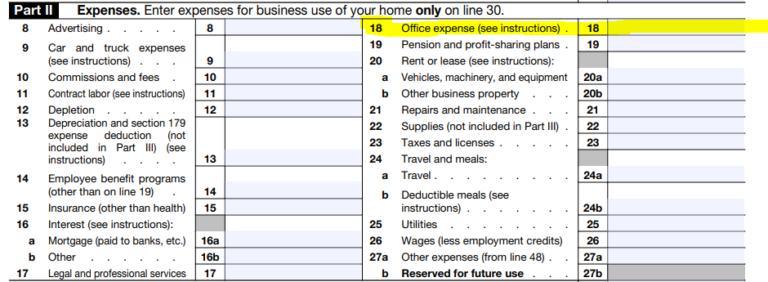 Office Expenses (Line 18 of Schedule C) – ScheduleC.Biz Office Expenses (Line 18 of Schedule C) – ScheduleC.Biz